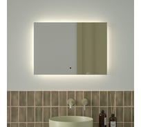 Зеркало с фацетом и LED-подсветкой DEFESTO 21W (70x50 cm) (ИК - выключатель) (Нейтральный белый свет) GLOW DF 2504RH