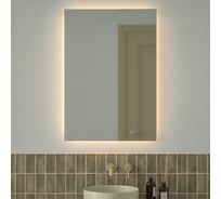 Зеркало с фацетом и LED-подсветкой DEFESTO 32W (70x100 cm) (Без выключателя) (Теплый белый свет) GLOW DF 2519