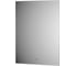 Зеркало с фацетом и LED-подсветкой DEFESTO 25W (60x80 cm) (ИК - выключатель) (Теплый белый свет) GLOW DF 2517R 2