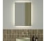 Зеркало с фацетом и LED-подсветкой DEFESTO 21W (50x70 cm) (Сенсорный выключатель) (Нейтральный белый свет) GLOW DF 2504S 1