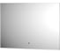 Зеркало с фацетом и LED-подсветкой DEFESTO 21W (70x50 cm) (ИК - выключатель) (Теплый белый свет) GLOW DF 2514RH 2