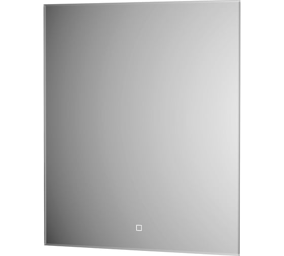 Зеркало с фацетом и LED-подсветкой DEFESTO 23W (60x70 cm) (Сенсорный выключатель) (Нейтральный белый свет) GLOW DF 2506S 1