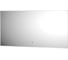 Зеркало с фацетом и LED-подсветкой DEFESTO 28W (100x50 cm) (ИК - выключатель) (Теплый белый свет) GLOW DF 2515RH 2