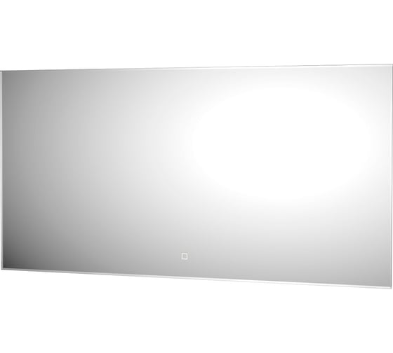 Зеркало с фацетом и LED-подсветкой DEFESTO 34W (120x60 cm) (Сенсорный выключатель) (Нейтральный белый свет) GLOW DF 2508SH 1