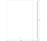 Зеркало с фацетом и LED-подсветкой DEFESTO 38W (80x120 cm) (Сенсорный выключатель) (Теплый белый свет) GLOW DF 2520S 3