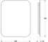Зеркало DEFESTO с LED-подсветкой 40x50 см Сенсорный выключатель, Теплый белый свет OPTI DF 2811S 3