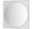 Зеркало DEFESTO в багетной раме с LED-подсветкой 80x80 см Без выключателя, Нейтральный белый свет, Белая рама ECLIPSE DF 2228 3