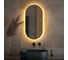 Зеркало DEFESTO с LED-подсветкой 20W 40x80 cm Без выключателя, Теплый белый свет OPTI DF 2912 1
