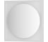 Зеркало DEFESTO в багетной раме с LED-подсветкой 60x60 см Без выключателя, Теплый белый свет, Белая рама ECLIPSE DF 2236 3