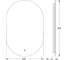 Зеркало DEFESTO с LED-подсветкой 16W 40x60 cm ИК - выключатель, Нейтральный белый свет OPTI DF 2901R 2