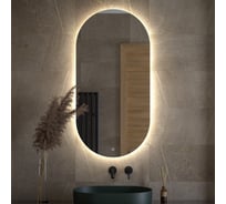 Зеркало DEFESTO с LED-подсветкой 31W 60x120 cm Сенсорный выключатель, Нейтральный белый свет OPTI DF 2906S