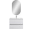 База под раковину подвесная Art&Max ELEGANT с двумя выкатными ящиками, с LED подсветкой ручек, Белый матовый, 770x469x550 AM-ELEGANT-800-2C-SO-BM-LED 6