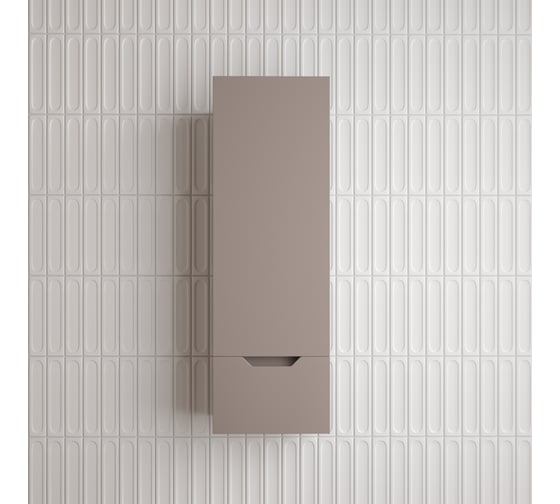 Пенал Style Line Остин 360 см подвесной 1 ящик тауп темный эмаль PLUS, ЛС-00002418 1