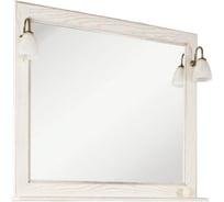 Зеркало AQUATON Жерона 105 белое золото, 1A158802GEM40