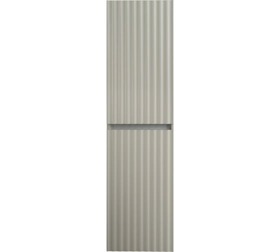 Пенал настенный подвесной Art&Max ELEGANT Светло-серый матовый AM-ELEGANT-1500-2А-SO-GCM-LED 1