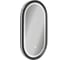 Зеркало настенное с подсветкой в ванную Teymi Iva Magic Black 500х900, LED, сенсор, антипар T20622 ЦБ-00270826 1