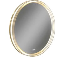 Зеркало настенное с подсветкой в ванную круглое Teymi Lina Romantic Gold D60, LED, сенсор, антипар T20131 ЦБ-00270898