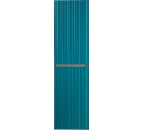 Пенал настенный подвесной Art&Max ELEGANT Бирюзовый матовый AM-ELEGANT-1500-2А-SO-TM-LED