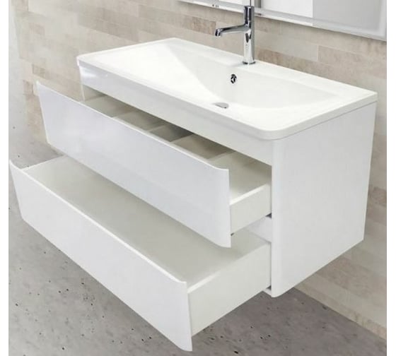 Подвесная база под раковину BelBagno ACQUA-1000-2C-SO-BL