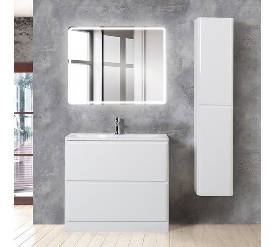 Напольная база под раковину BelBagno ALBANO-1000-2C-PIA-BL
