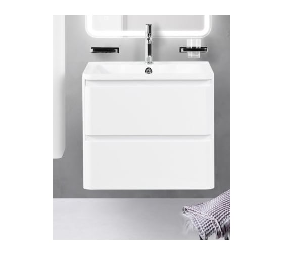 Подвесная база под раковину BelBagno ALBANO-600-2C-SO-BL 1