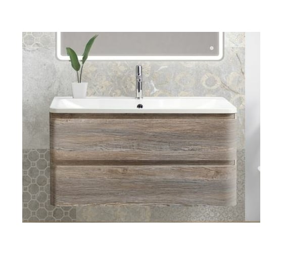 Подвесная база под раковину BelBagno ALBANO-1000-2C-SO-PS 1