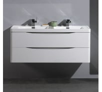 Подвесная база под раковину BelBagno ANCONA-N-1200-2C-SO-2-BL Bianco Lucido