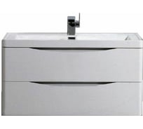 Подвесная база под раковину BelBagno ANCONA-N-900-2C-SO-BL Bianco Lucido