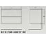 Подвесная база под раковину BelBagno ALBANO-800-2C-SO-RVB 3