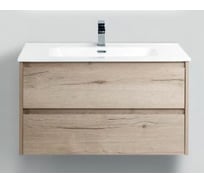 Подвесная база под раковину BelBagno KRAFT-900-2C-SO-RGB Rovere Galifax Bianco