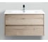 Подвесная база под раковину BelBagno KRAFT-900-2C-SO-RGB Rovere Galifax Bianco 1