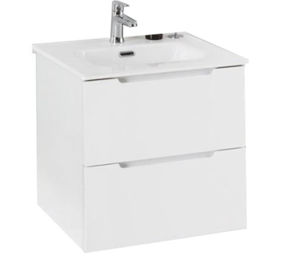 Подвесная база под раковину BelBagno ETNA39-500/390-2C-SO-BL-P Bianco Lucido 1