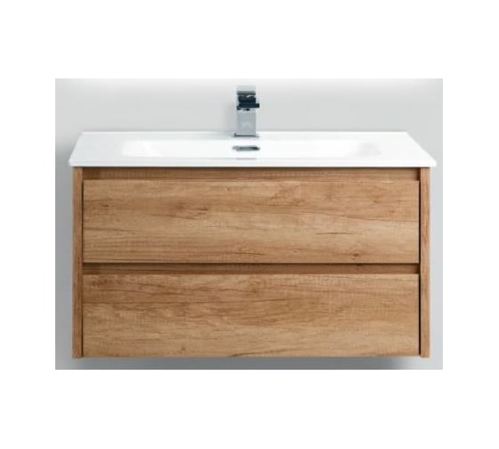 Подвесная база под раковину BelBagno KRAFT-900-2C-SO-RNN Rovere Nebrasca Nature
