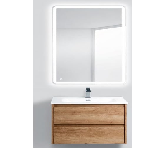 Подвесная база под раковину BelBagno KRAFT-900-2C-SO-RNN Rovere Nebrasca Nature