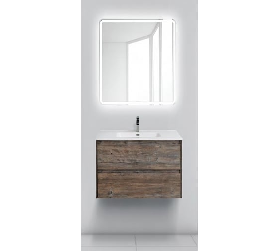 Подвесная база под раковину BelBagno KRAFT-700-2C-SO-PP Pino Pasadena