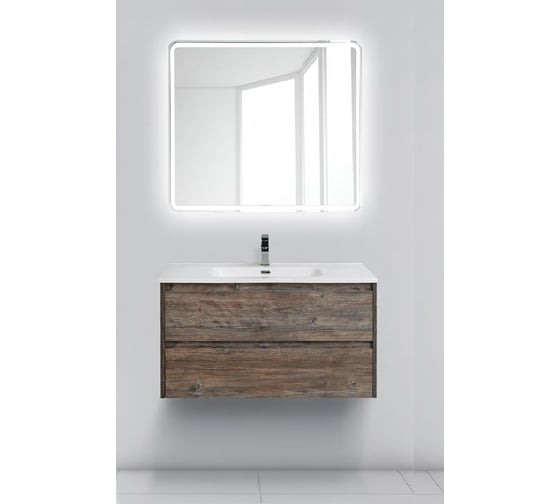 Подвесная база под раковину BelBagno KRAFT-900-2C-SO-PP Pino Pasadena