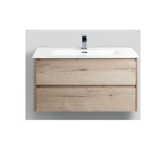 Подвесная база под раковину BelBagno KRAFT-1000-2C-SO-RGB Rovere Galifax Bianco
