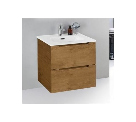 Подвесная база под раковину BelBagno ETNA39-500/390-2C-SO-RN-P Rovere Nature