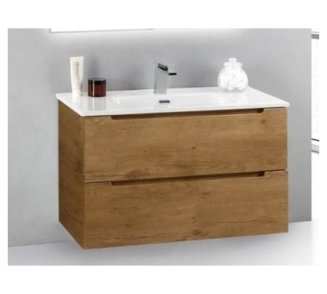 Подвесная база под раковину BelBagno ETNA39-800/390-2C-SO-RN-P Rovere Nature