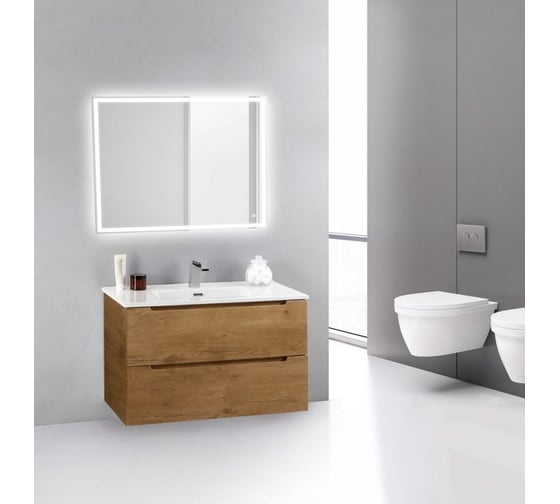 Подвесная база под раковину BelBagno ETNA39-700/390-2C-SO-RN-P Rovere Nature
