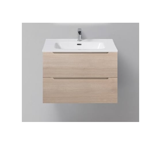 Подвесная база под раковину BelBagno ETNA-700-2C-SO-RG-P Rovere Grigio 1