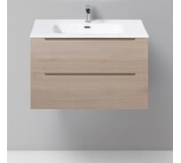 Подвесная база под раковину BelBagno ETNA-800-2C-SO-RG-P Rovere Grigio