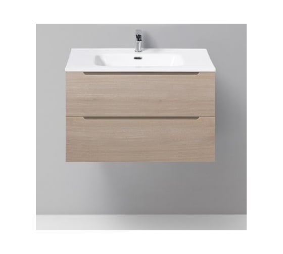 Подвесная база под раковину BelBagno ETNA-900-2C-SO-RG-P Rovere Grigio