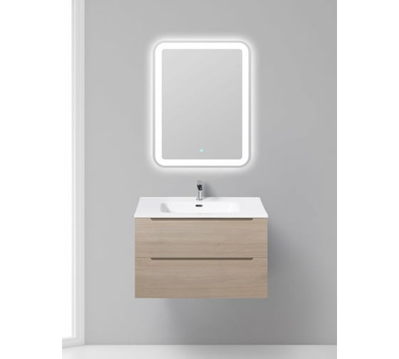 Подвесная база под раковину BelBagno ETNA-900-2C-SO-RG-P Rovere Grigio