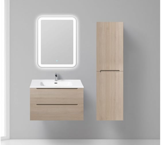 Подвесная база под раковину BelBagno ETNA-900-2C-SO-RG-P Rovere Grigio