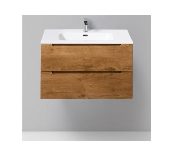 Подвесная база под раковину BelBagno ETNA-800-2C-SO-RN-P Rovere Nature
