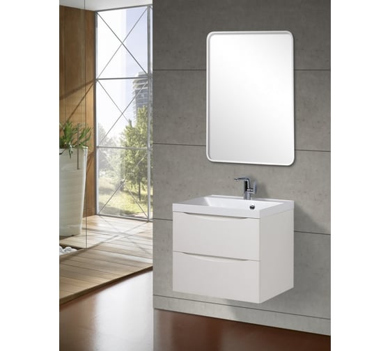 Подвесная база под раковину BelBagno MARINO-600-2C-SO-BL-P