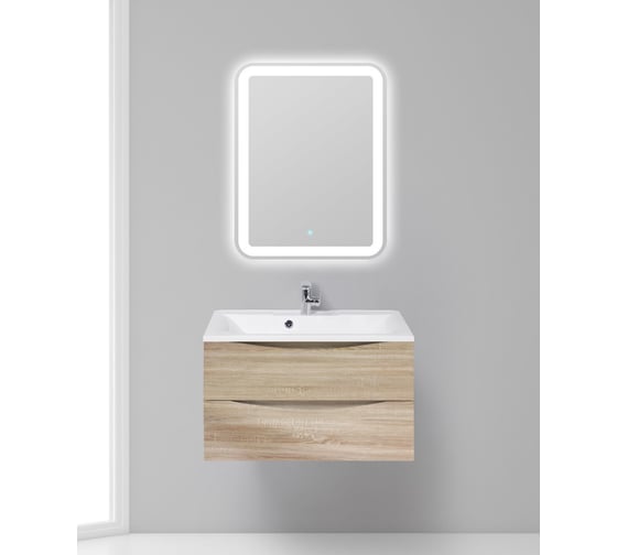 Подвесная база под раковину BelBagno MARINO-800-2C-SO-WO-P