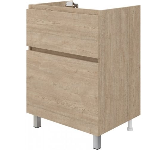 Тумба напольная для ванной Teymi 60 см Laina дуб светлый T60822 ЦБ-00285160 1