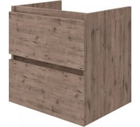 Тумба подвесная для ванной Teymi 50 см Laina дуб темный T60811 ЦБ-00285165